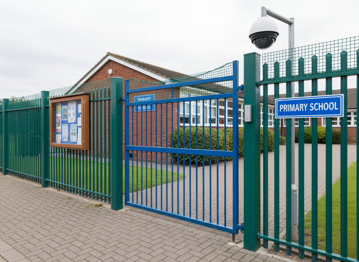 School gate CCTV