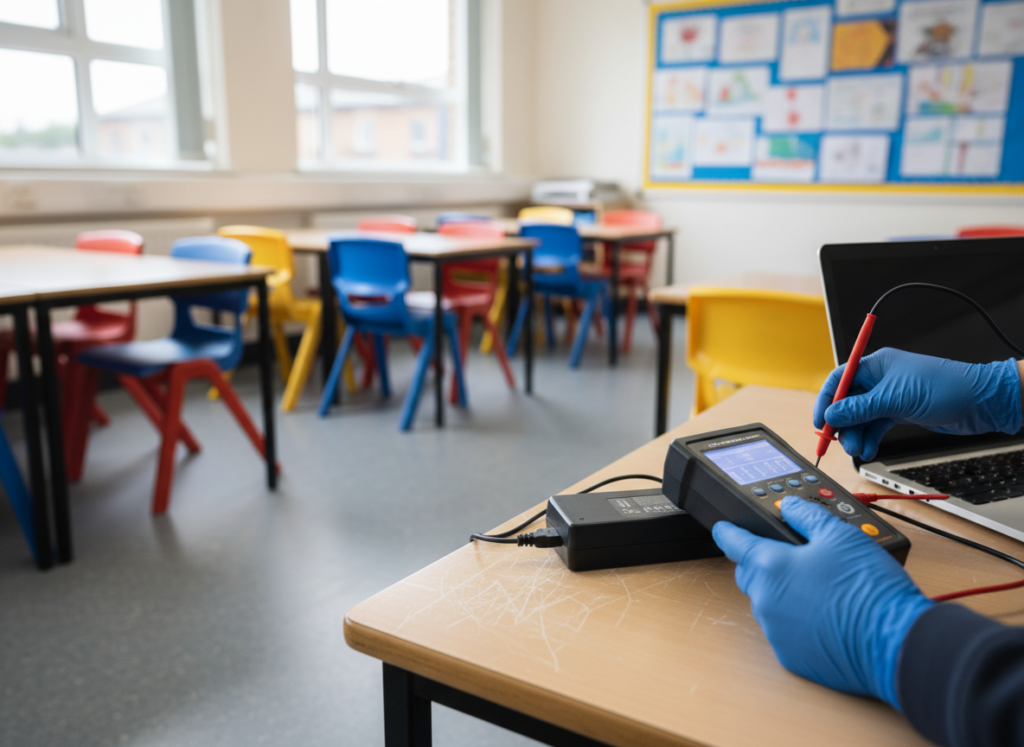 Electrical Safety in Schools: EICR, PAT and What to Evidence
