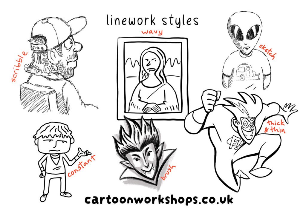 Cartoon-Workshops-Sheet-how-to-draw-with-different-lines-copy